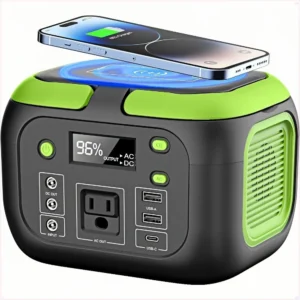 200W Portable Power , 42000mAh , 155Wh Backup Battery Pack Power Supply for Camping Essential Road Trip Home Outdoor Emergency